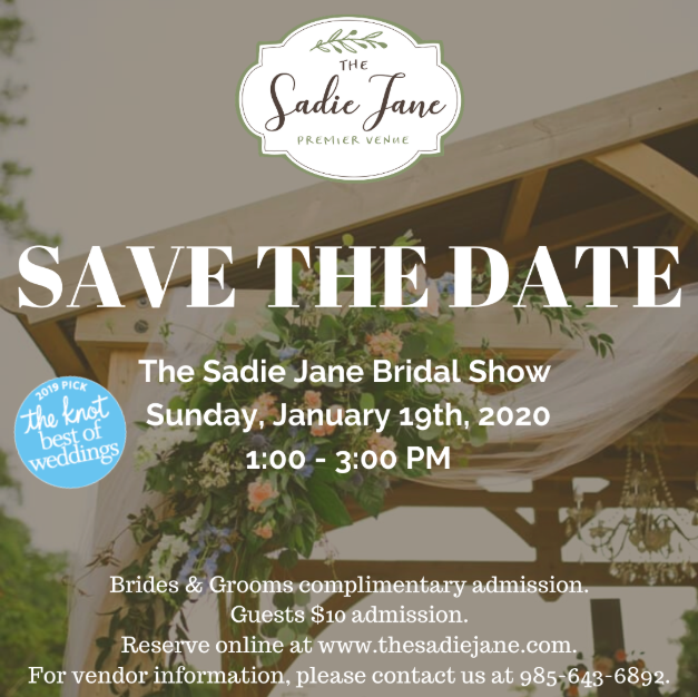 The Sadie Jane Bridal Show Main Image