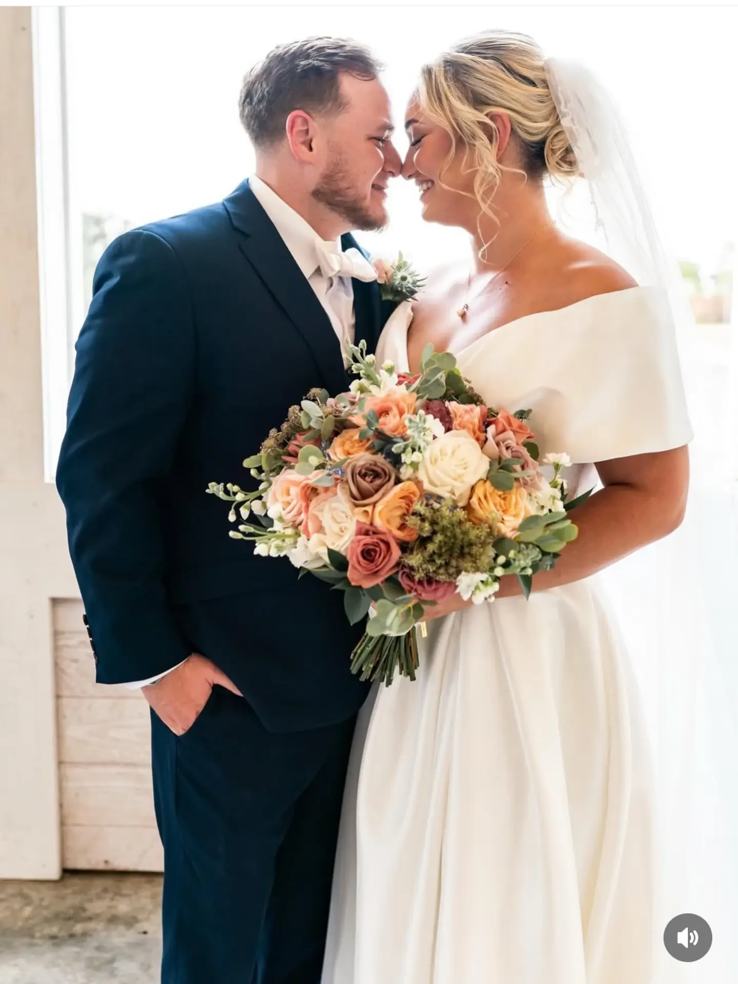 Real Bride and groom image