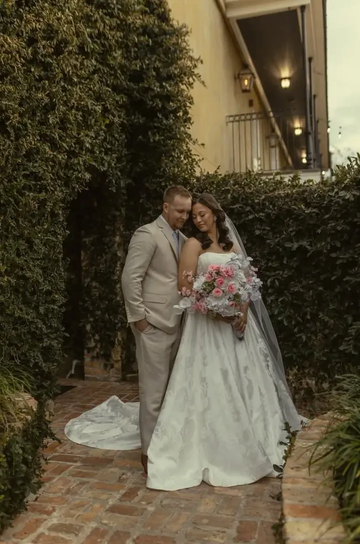 Real Bride and groom image