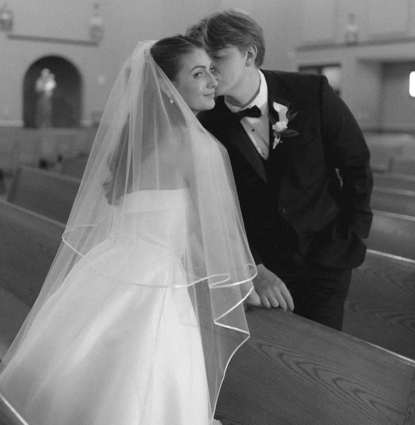 Real Bride and groom image