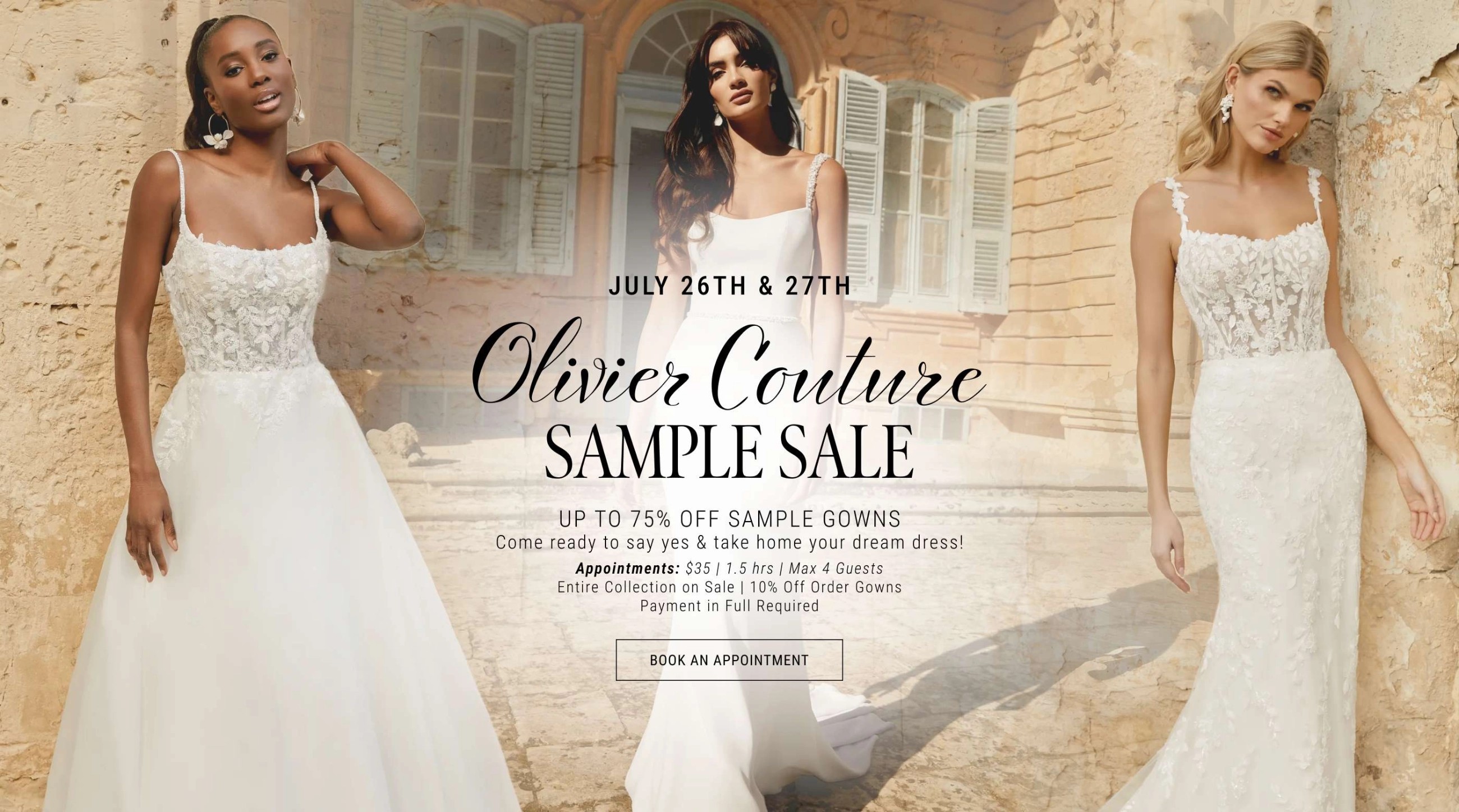 Olivier Couture Sample Sale