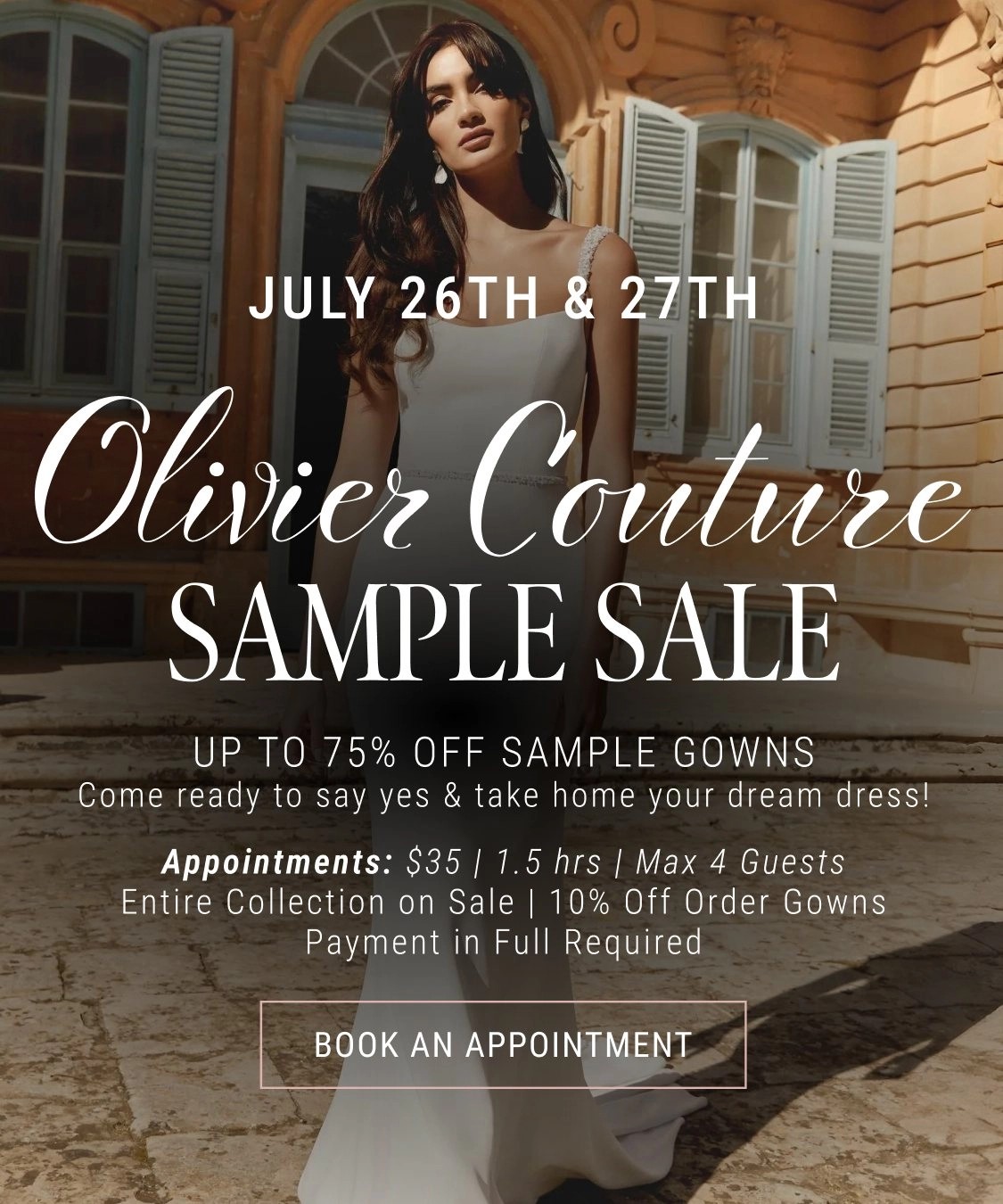 Olivier Couture Sample Sale